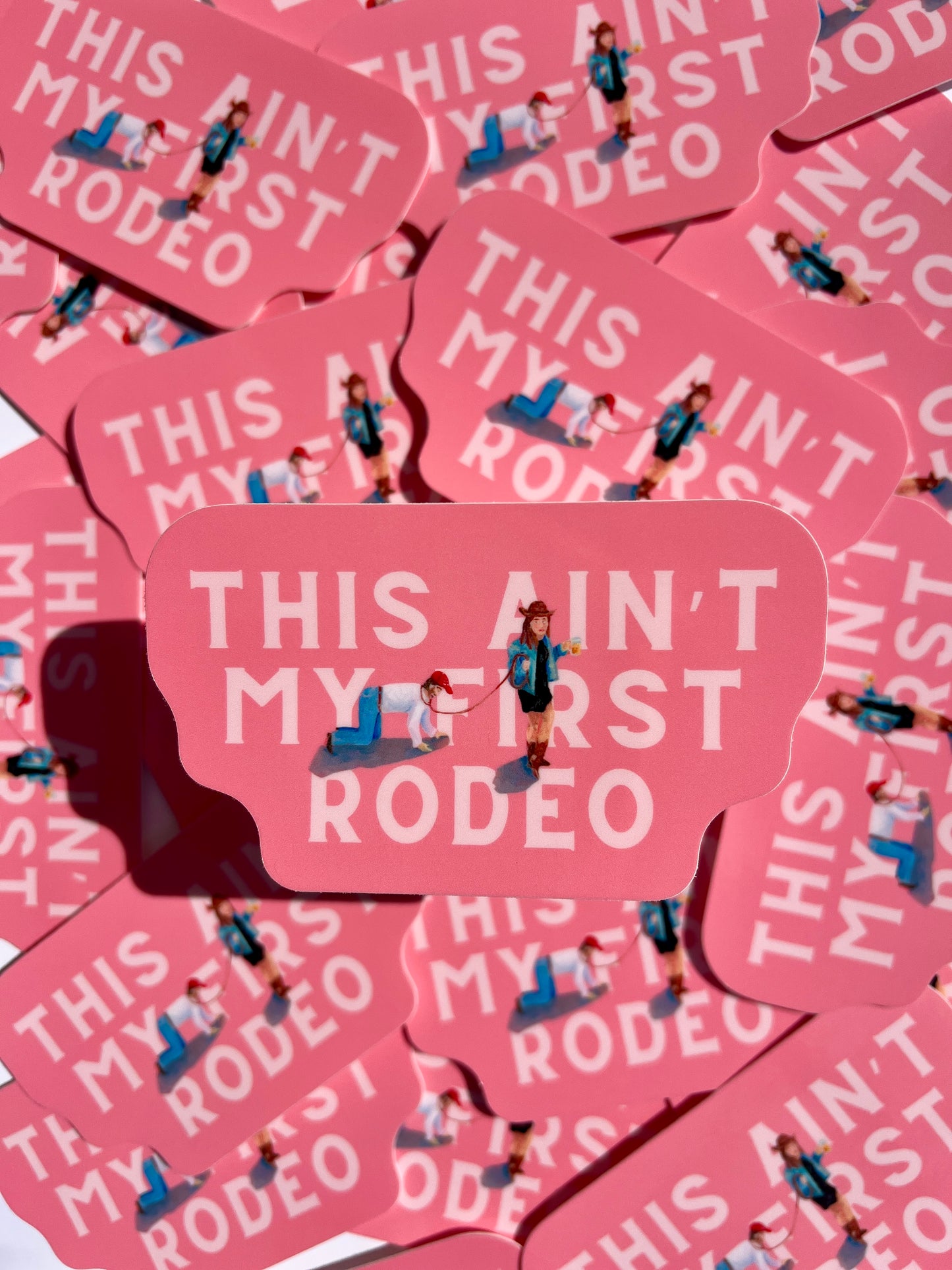 Rodeo Clown Sticker