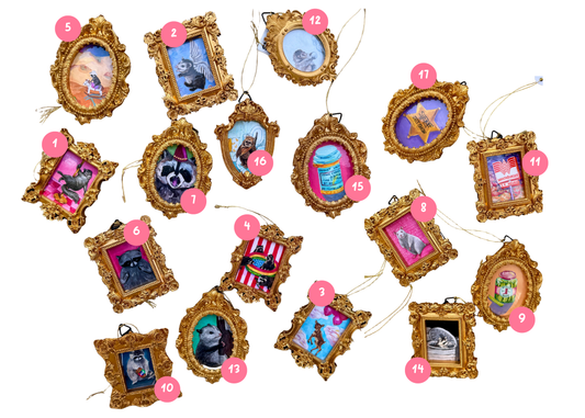 Fancy pants ornament