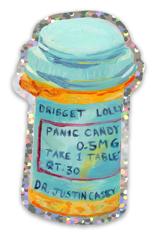 Panic Candy Sticker