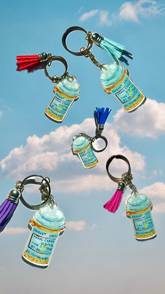 Panic Candy Keychain