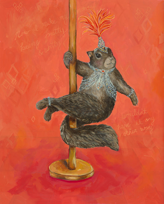 Life of a show squirrel