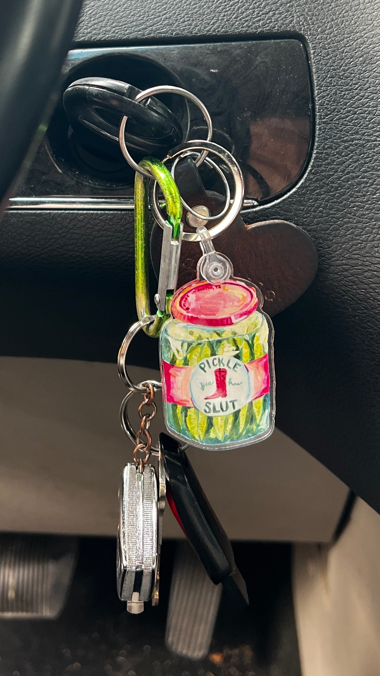 Pickle Slut Keychain