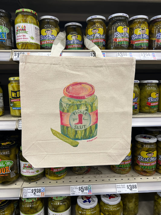 Pickle Slut Tote Bag